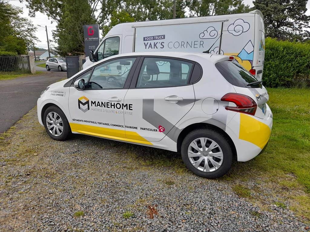 Manehome voiture marquage